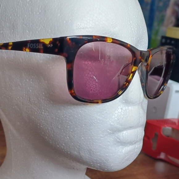 Fossil Coralville Women's Tortoise Sunglasses PS7176 249 54□18 140 - Picture 4 of 6
